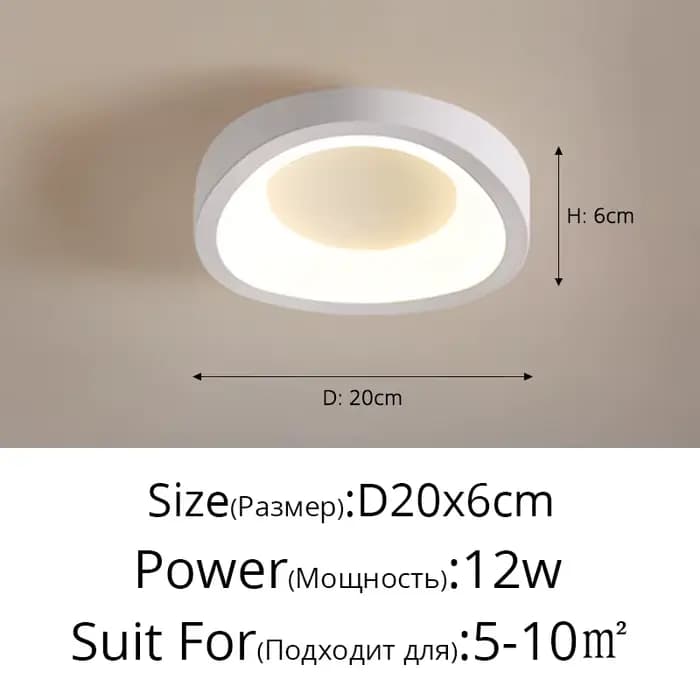 Plafonnier LED au Design Minimaliste, Éclairage d'Nikpour Couloir, Couloir, Entrée, délégations, Lum