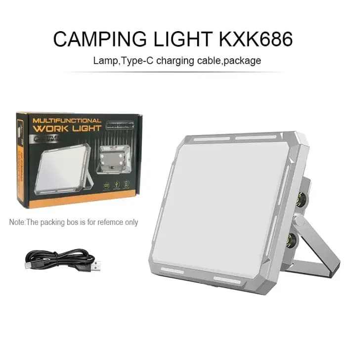 Lampe de tente de camping LED aste, budgétaire, haute puissance, extérieur, éclairage de secours, ét