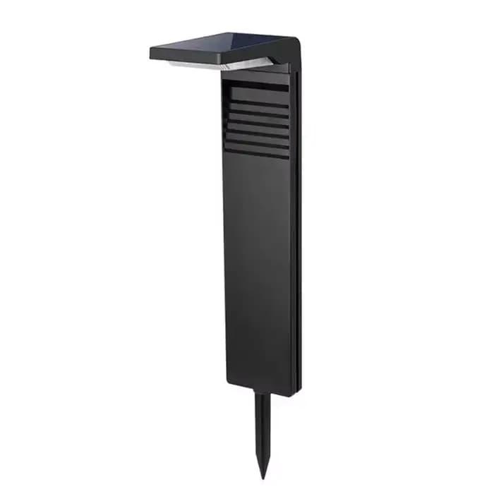 Lumières solaires imperméables extérieures de pelouse LED voie décoration lumière paysage borne sola