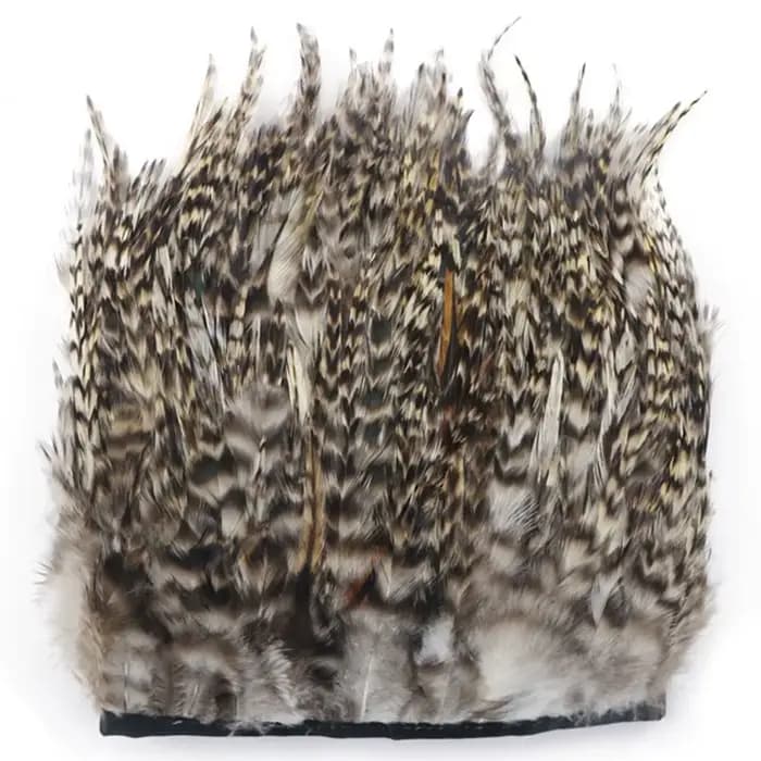 Frange de gland de plume de faisan de coq naturel, garniture de jupe, costume de robe, garnitures de