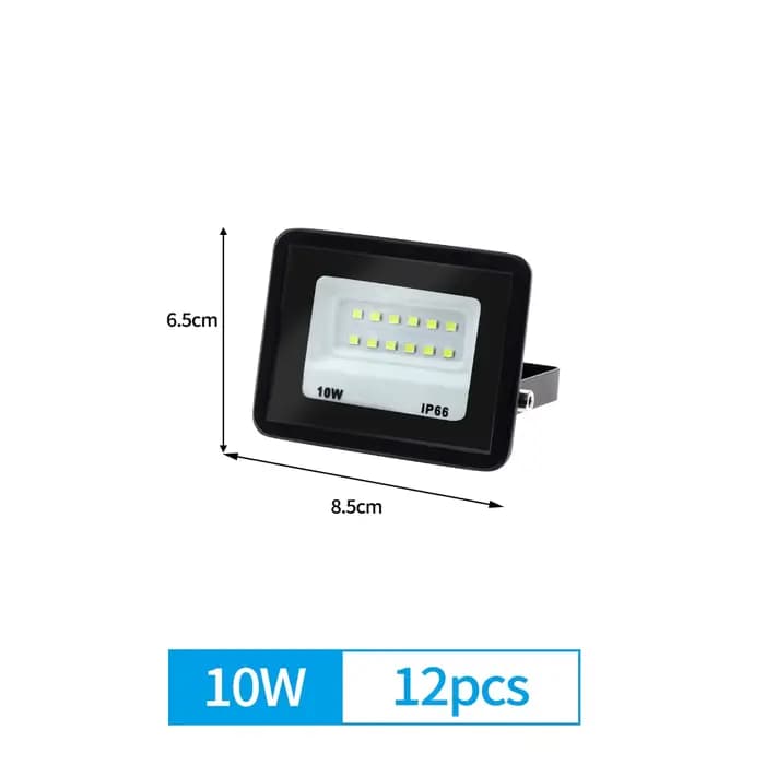 Projecteur LED haute luminosité, budgétaire étanche IP66, éclairage extérieur pour jardin et rue, 10