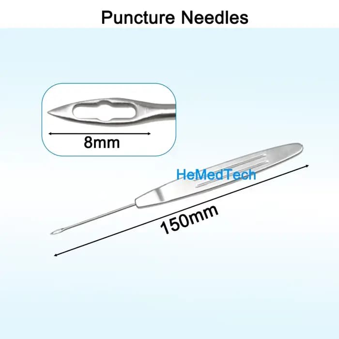Aiguille de Suspension de Traction de crevaison en acier inoxydable, poignée antidérapante, outils c