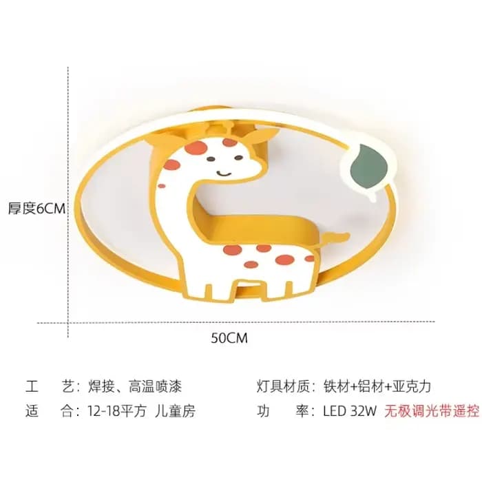 Plafonnier LED design pour chambre de fille, lustre pour chambre d'enfant, décoration de chambre de