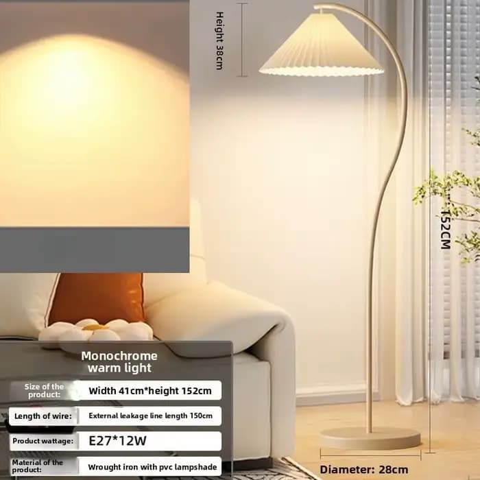Lampadaire design d'art de luxe intérieur moderne pour salon chambre lampadaire de lecture
