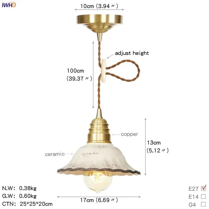 SuffHD-Lampe LED Suspendue en Cuivre en Forme d'Étoile, Design Créatif Moderne, Luminaire Décoratif
