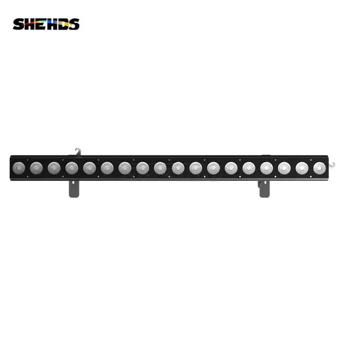 SHEHDS-Lave-mur LED 18x18W, support en céramique RGBWA + UV, source de lumière LED, peut être épissé