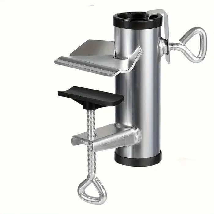 Pince parapluie pour terrasse extérieure, banc de terrasse, cadre partenaire, balustrade, bateau, po