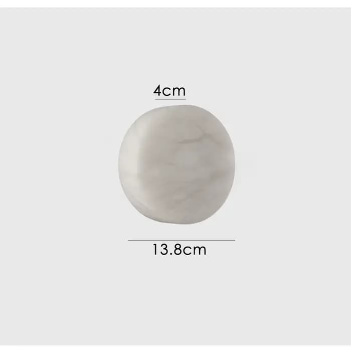 Lampe murale en marbre naturel, style nordique minimaliste, luxe, art mural, cuisine, chambre, salle