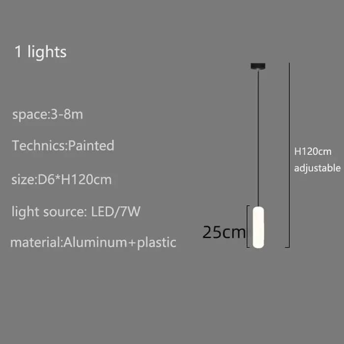Lustre LED Postmoderne Long, Suspension Minimaliste pour Salon, Décoration Intérieure, Éclairage d'E