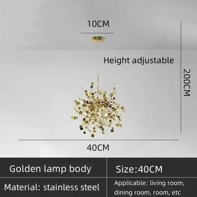 Lampes suspendues modernes en acier inoxydable pour plafond paillettes boutique Bar lampes suspendue