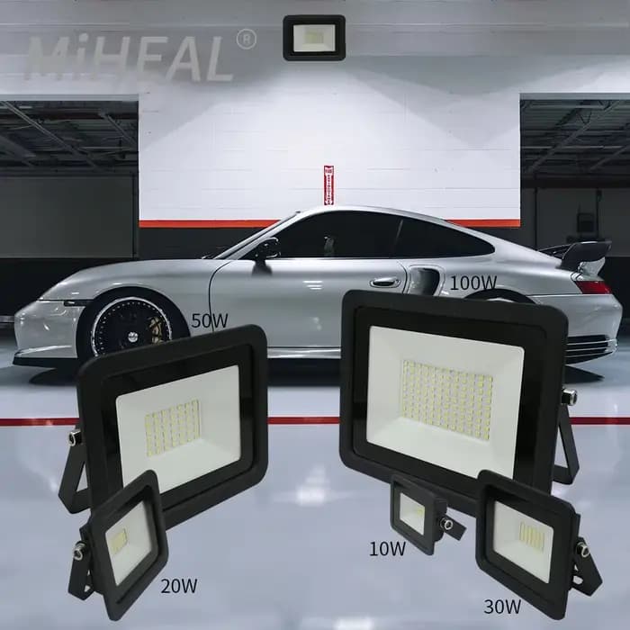 Éclairage industriel à LED, lampe de travail IP68, lampe minière, budgétaire, usine, atelier, garage