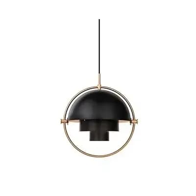 Lampe LED Suspendue en Fer Chromé localité, Luminaire Décoratif d'Nik, Idéal pour une Cuisine ou une