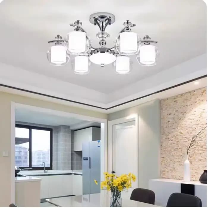 Lustre LED moderne de luxe pour table à manger, lampe suspendue pour bureau, lampe de décoration int