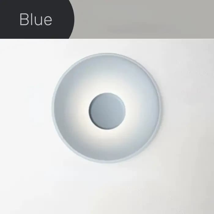 Plafonnier LED Circulaire au Design Nordique Moderne, Luminaire Décoratif d'Nik, Idéal pour une Cham