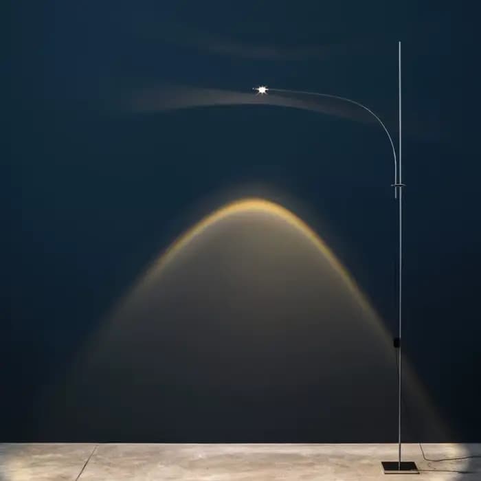 Lampe de sol nordique Post-moderne en arc, design créatif, luminaire décoratif d'intérieur, idéal po