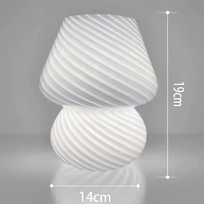 Lampe de table en verre à LED pour chambre à coucher, gradation USB, lumière d'étude à domicile, esc