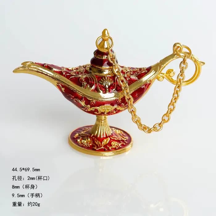 Lampe Aladdin, décoration artisanale de bureau, ornement pour salon, bureau, chambre à coucher, cade