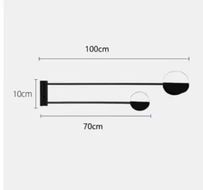 Lampe sur pied de luxe moderne nordique, lampe LED artistique créative, lampe de chevet pour chambre