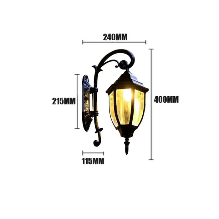 Applique murale extérieure rétro, éclairage de nuit pour Villa, jardin, porte, Patio, lampe de porch