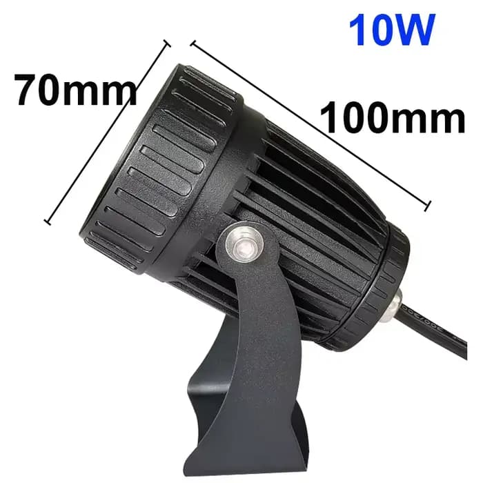 Projecteur LED mural étanche à faisceau étroit pour éclairage paysager extérieur 85-265V