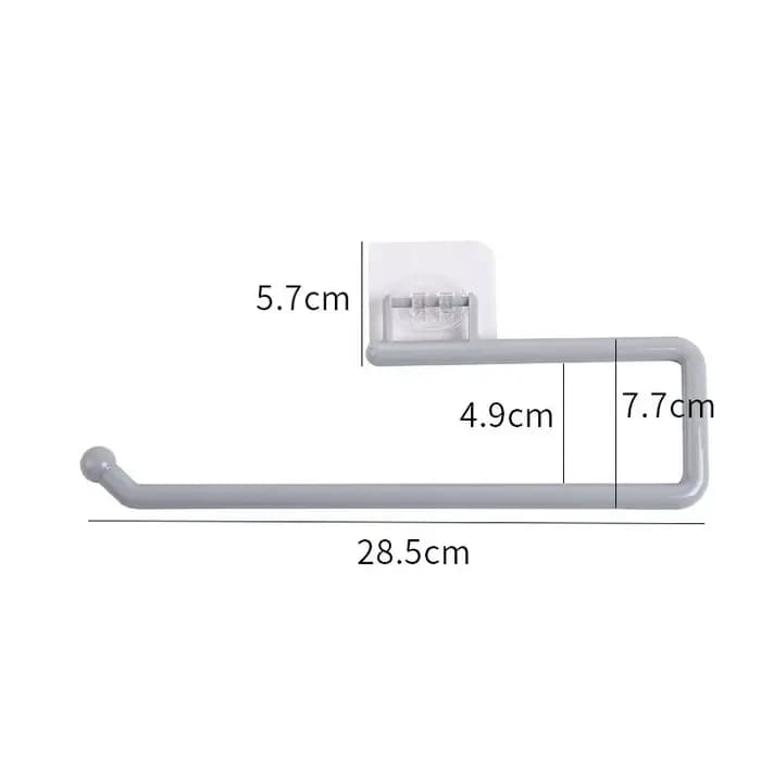 Porte-serviettes en papier de cuisine sans poinçon, porte-rouleau de papier toilette, porte-serviett