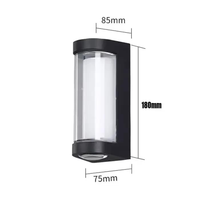 Lampe murale LED à Double tête en aluminium, éclairage d'extérieur Simple et créatif, pour couloir,