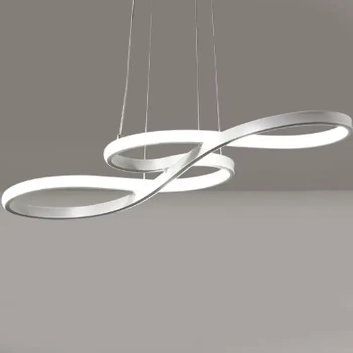 Lampe Led suspendue en forme d'îlot de cuisine moderne, luminaire décoratif d'intérieur, idéal pour