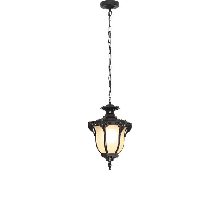 Lustre étanche pour extérieur, couloir, allée, balcon, plafond, cour, galerie, gazebo, véranda