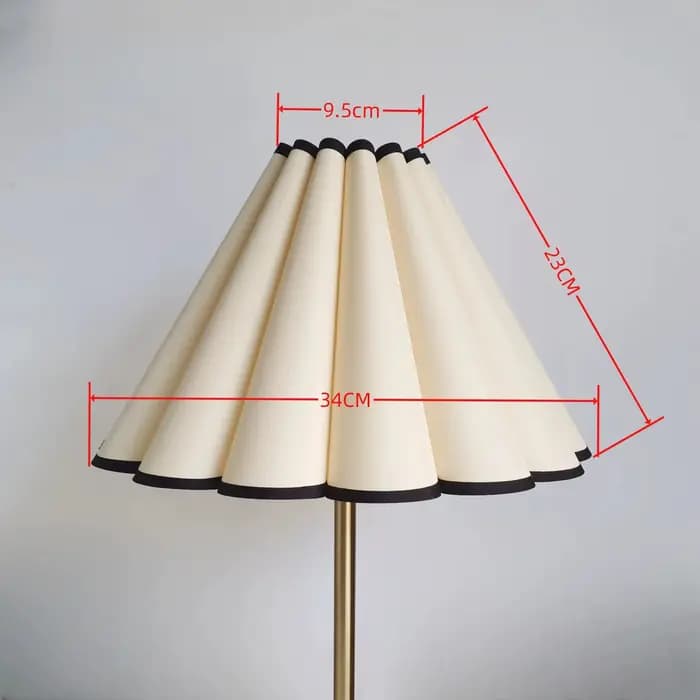 Abat-jour pétale en tissu E26 E27 pour lampes de Table lampadaires lustres lampes de chevet plafonni