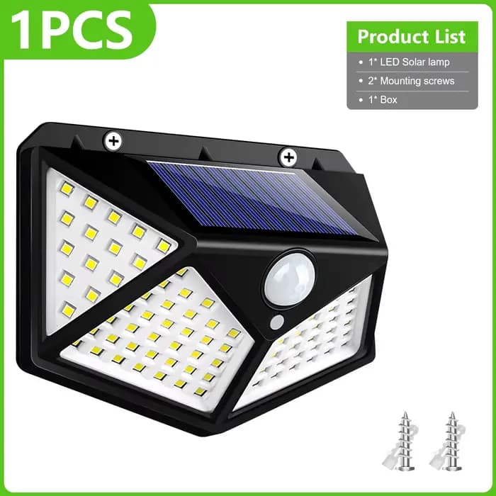 2026 nouvelle LED lumière solaire extérieure décoration de jardin applique murale avec 4 modes capte