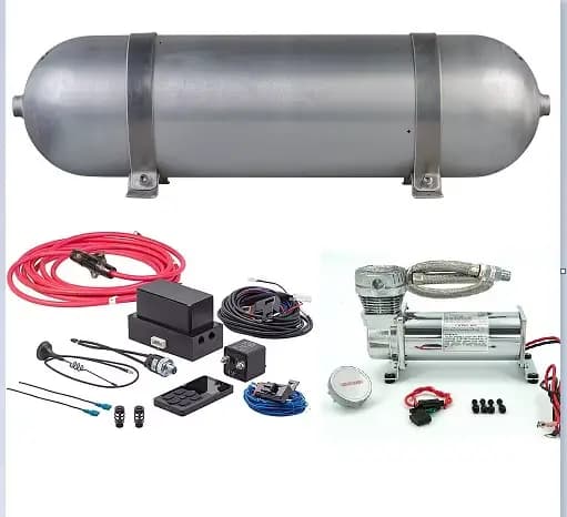 Kit de suspension pneumatique intégré, gestion de l'air, compresseur d'air précieux, système de cont
