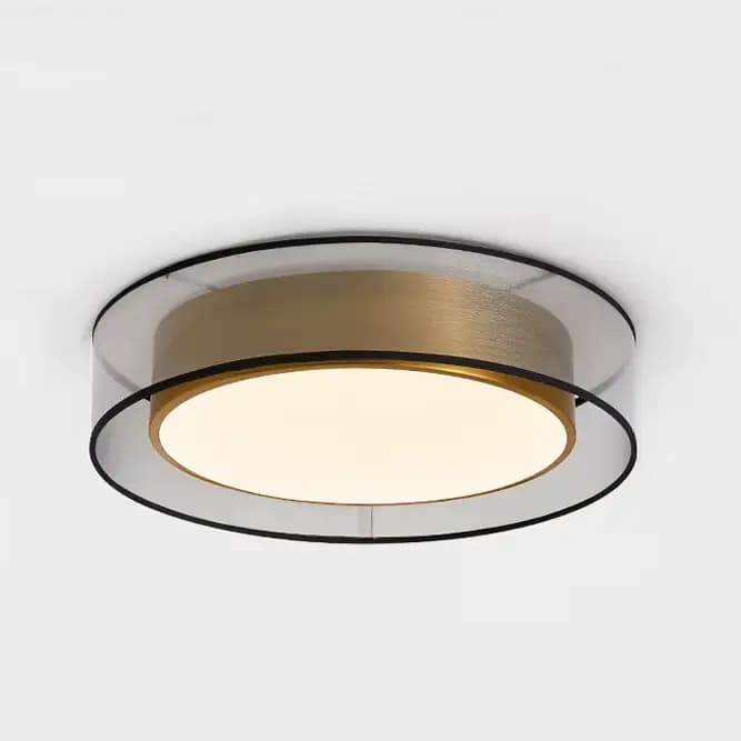 Lampe suspendue en cuivre au design post-moderne, design nordique de luxe, luminaire décoratif d'int