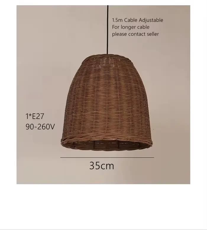 Naturel fait à la main véritable rotin station balnéaire hôtel thaïlande australie Style américain W
