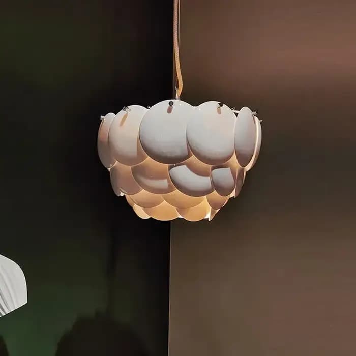 Lampe en céramique blanche au design danois moderne, lustre Pembridge, lumière qualifiée ale créative pour chambre à coucher, salon, décoration d'intérieur, lampe de salle à manger