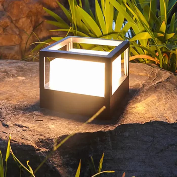 Lampadaire de Jardin Extérieur Thrisdar 7W 12W AC85V-265V pour Allée, Pelouse et Colonne – Éclairage Paysager