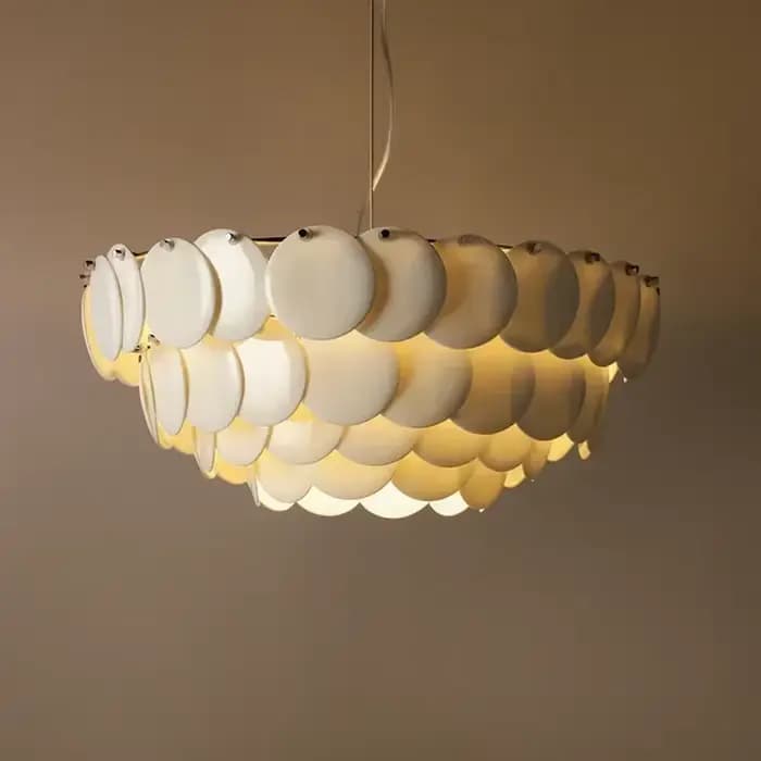 Lampe en céramique blanche au design danois moderne, lustre Pembridge, lumière qualifiée ale créative pour chambre à coucher, salon, décoration d'intérieur, lampe de salle à manger