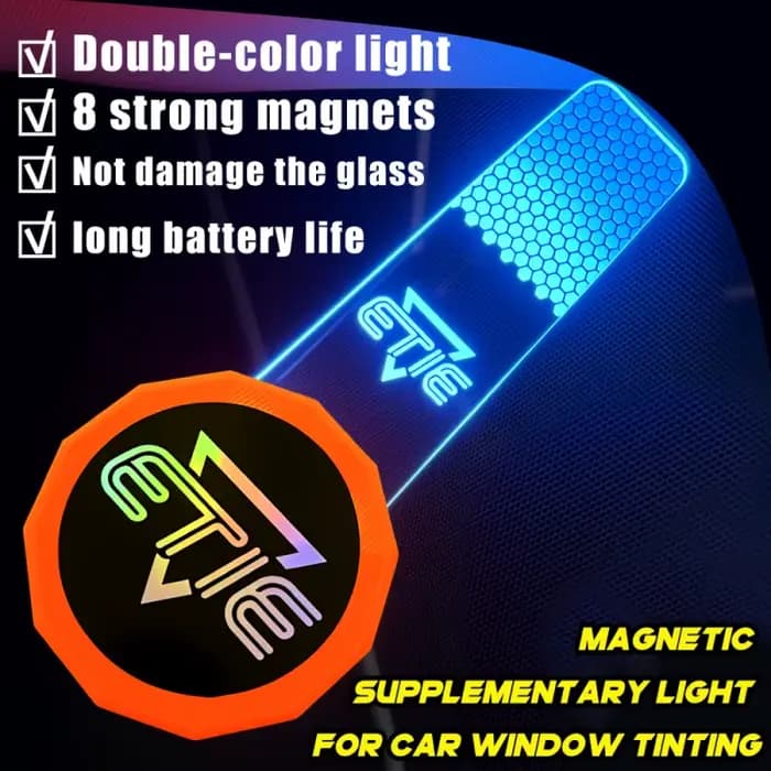 Outils de teinte de vitres de voiture, lampe de découpe de Film à lumière chaude à haute luminosité, Film solaire en verre, charge magnétique spéciale, lumière de remplissage Pr