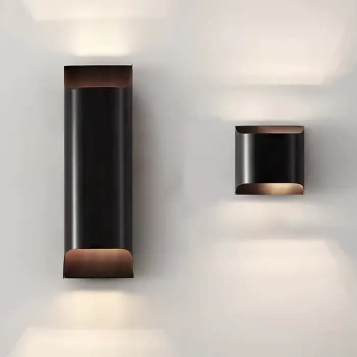 Applique murale LED moderne en laiton, pour Foyer, chambre à coucher, salle à manger, allée, ampoule G9 G4, corps doré et noir, éclairage d'ambiance minimaliste