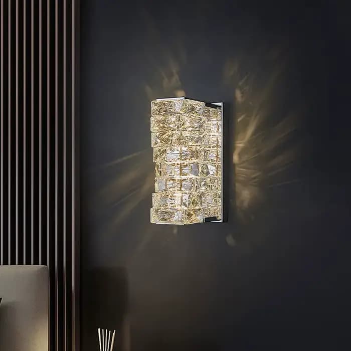 Applique Murale LED en Clip au Design Moderne et Luxueux, Luminaire Décoratif d'Nik, Idéal pour un Salon, un Couloir, un oral et ou un Hôtel