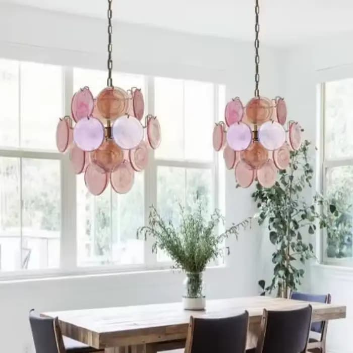 Lustre en verre coloré de luxe moderne pour salon, art de plafond, style vintage européen, décoration intérieure, lampes suspendues LED, lustre pour villa occasions spéciales