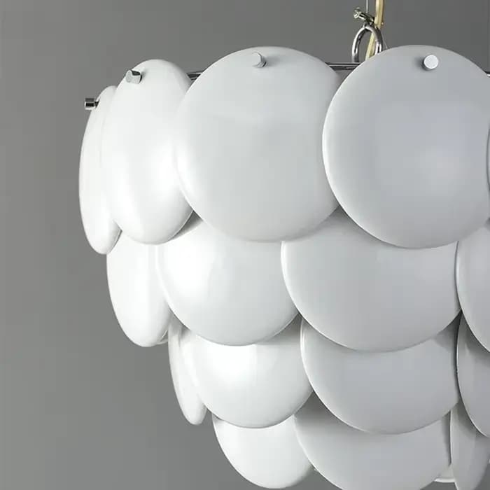 Lampe en céramique blanche au design danois moderne, lustre Pembridge, lumière qualifiée ale créative pour chambre à coucher, salon, décoration d'intérieur, lampe de salle à manger