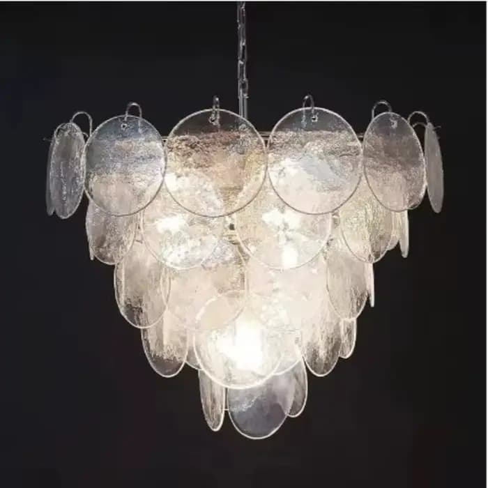 Lustre en verre coloré de luxe moderne pour salon, art de plafond, style vintage européen, décoration intérieure, lampes suspendues LED, lustre pour villa occasions spéciales