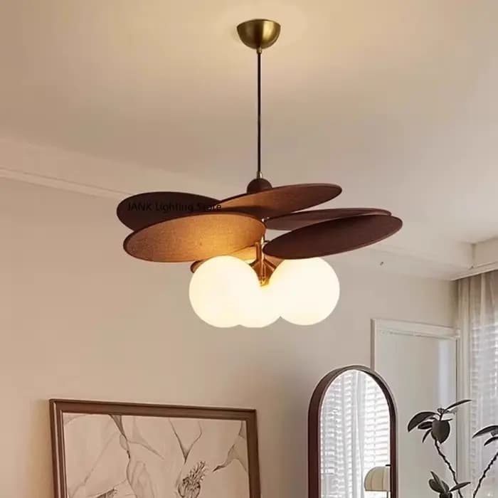 Lustre de Restaurant français Style Wabi Sabi, éclairage de Bar de Table à manger, lustre de décoration de chambre à coucher chez l'habitant