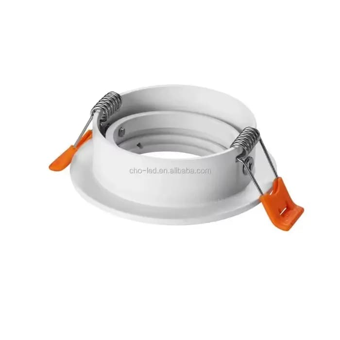 Downlight encastré moderne 2/4/6 pièces, Spot lumineux GU10 MR16 réglable, luminaire de plafond direct d'usine pour la décoration de la maison du salon