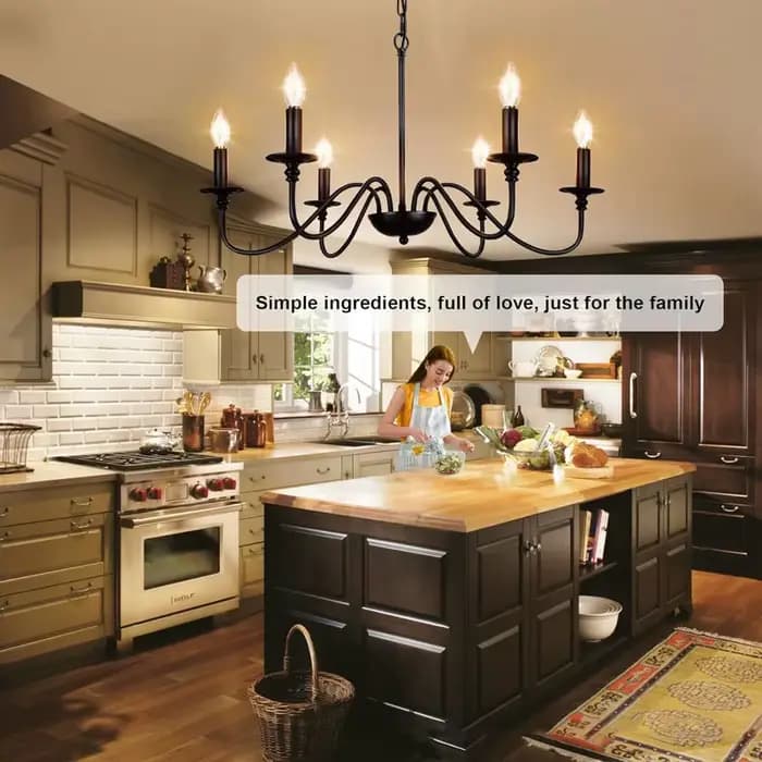 Lampes suspendues industrielles E14 pour île cuisine salle à manger plafonniers suspendus lustre éclairage pour chambre