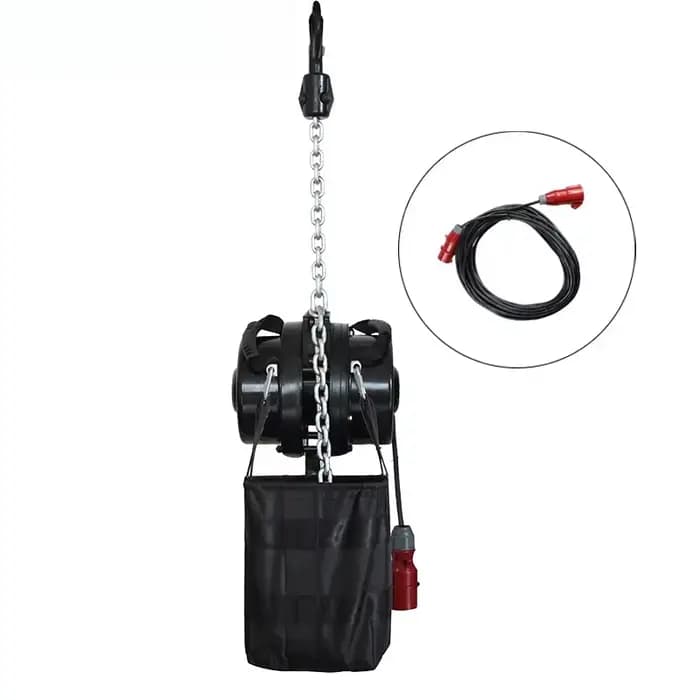Étape de grue de limite de levage de haut en bas de suspension avant de type treillis électrique de 0,5 tonne 1 tonne