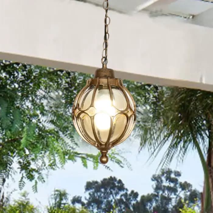 Lustre étanche américain, extérieur, couloir, balcon, plafonnier, cour, pavillon, lumière du soleil, chambre