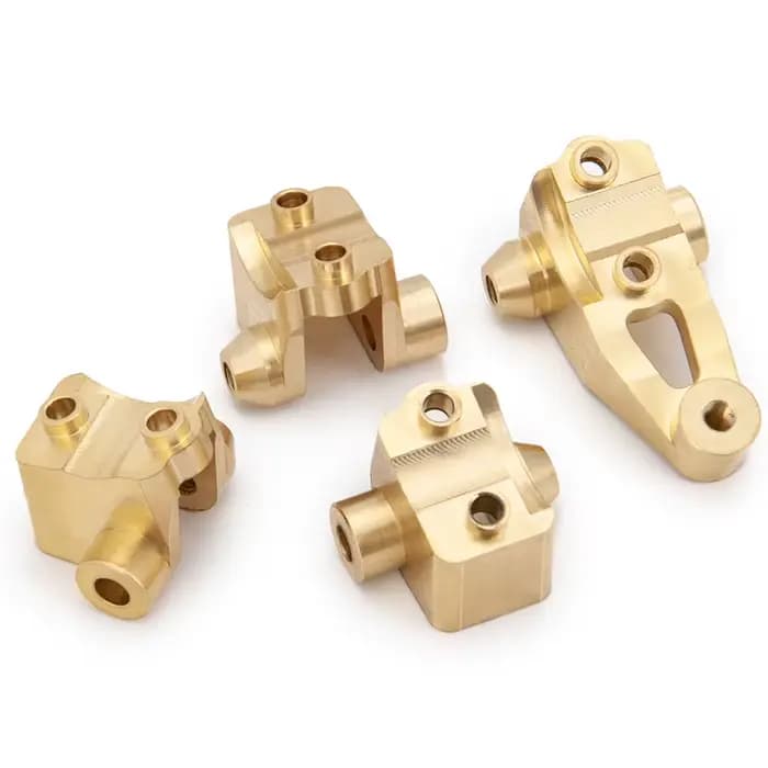 YEAHRUN – support de maillons de Suspension pour essieu en laiton, pour voiture sur chenilles 1/10 RC TRX4 TRX6, pièces de mise à niveau