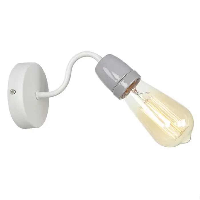 IWHD coloré en céramique mur LED lampe Loft salon chambre lampe de chevet salle de bain miroirs nordique minimalisme applique murale