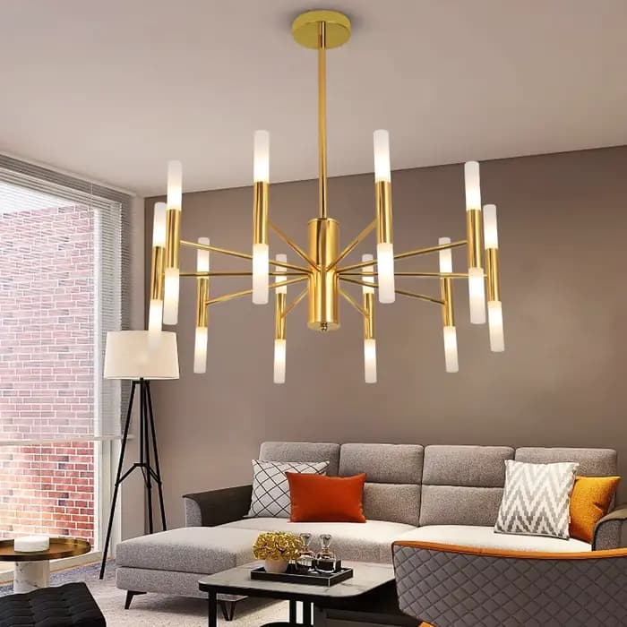 Plafonnier LED localité au Design Moderne, Luminaire Décoratif de Plafond, Idéal pour un Hôtel, un Salon ou un Hall d'Nik